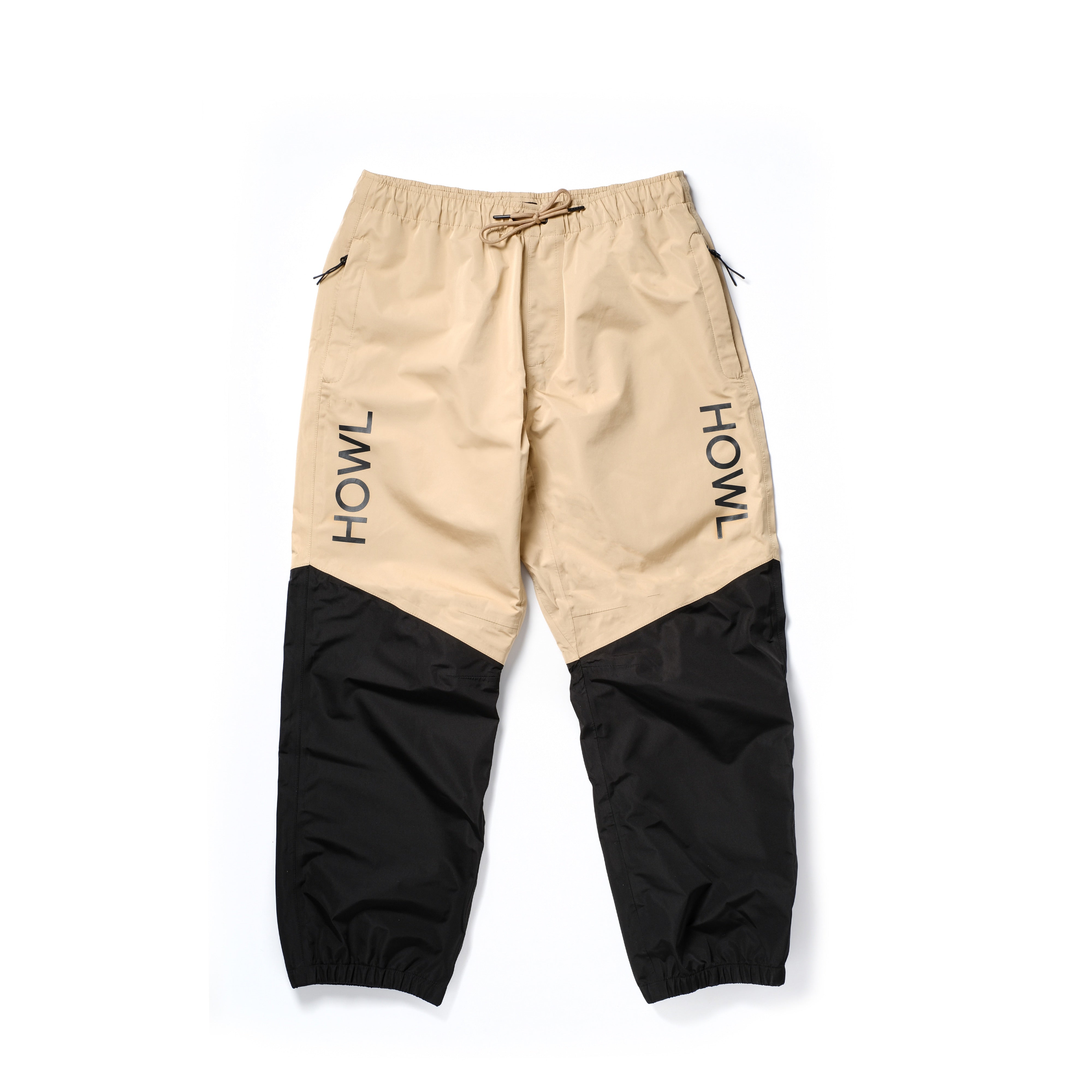 Black/Tan Howl Supply Nowhere Snow Pants