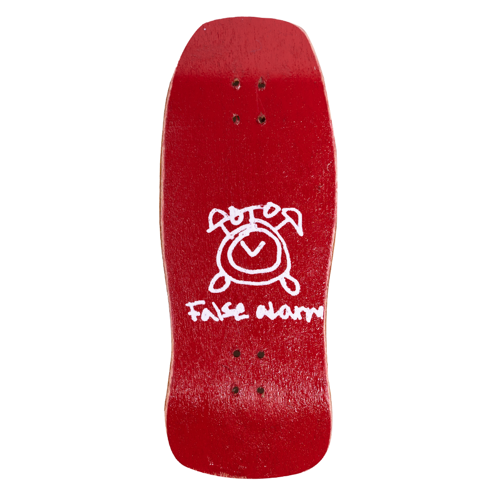 Red Fish Shape False Alarm Fingerboard Deck