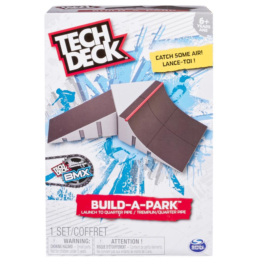 Tech Deck Fingerboard Build A Ramp - Launch Ramp to Quarter Pipe