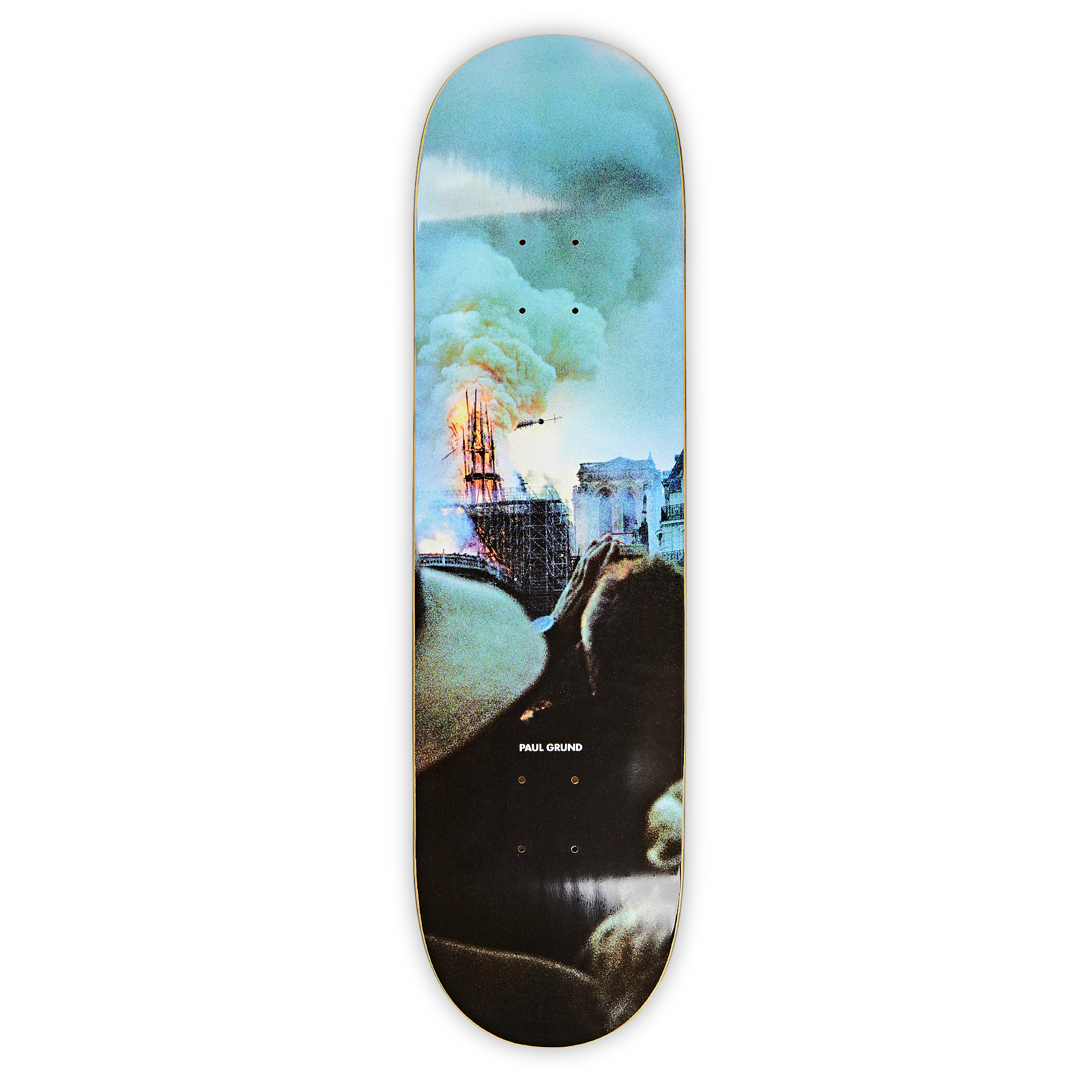 Paul Grund Notre Dame Polar Skate Co Deck