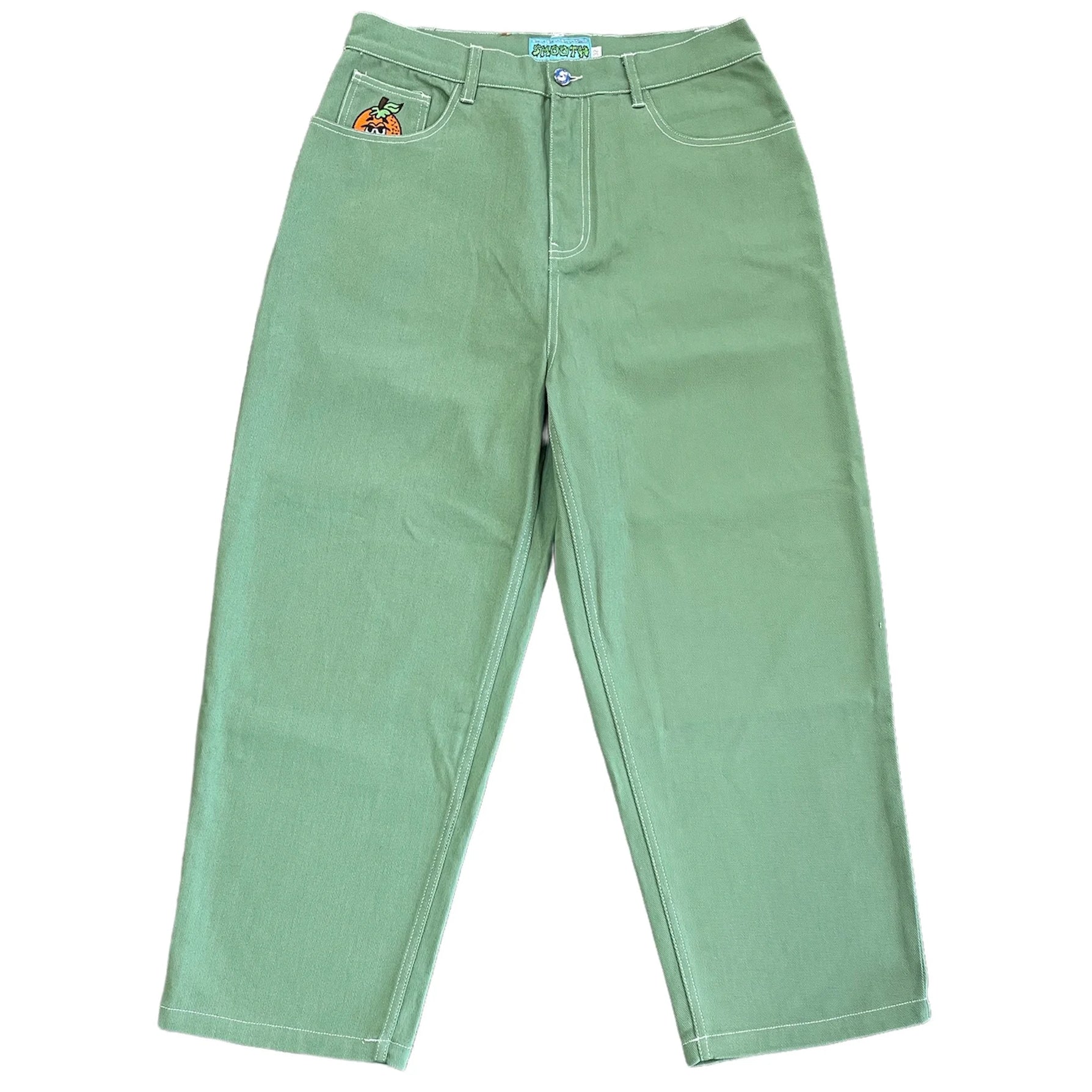 Grass Earth Smooth Baggy Denim