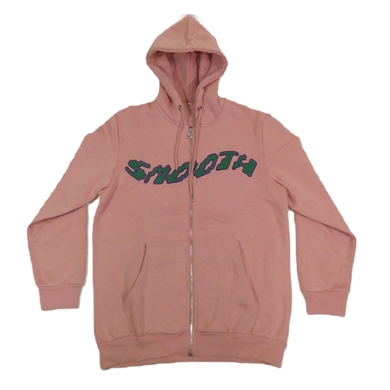 Smooth Heavy weight Zip Up Hoodie