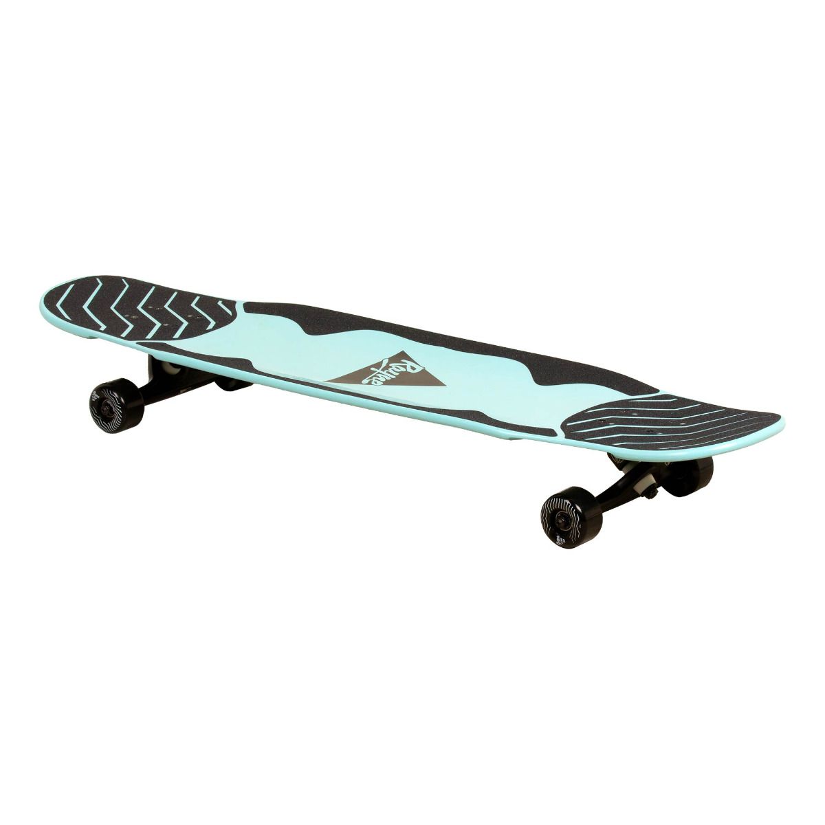 Gray 40" Nae Nae Rayne Complete Longboard Side