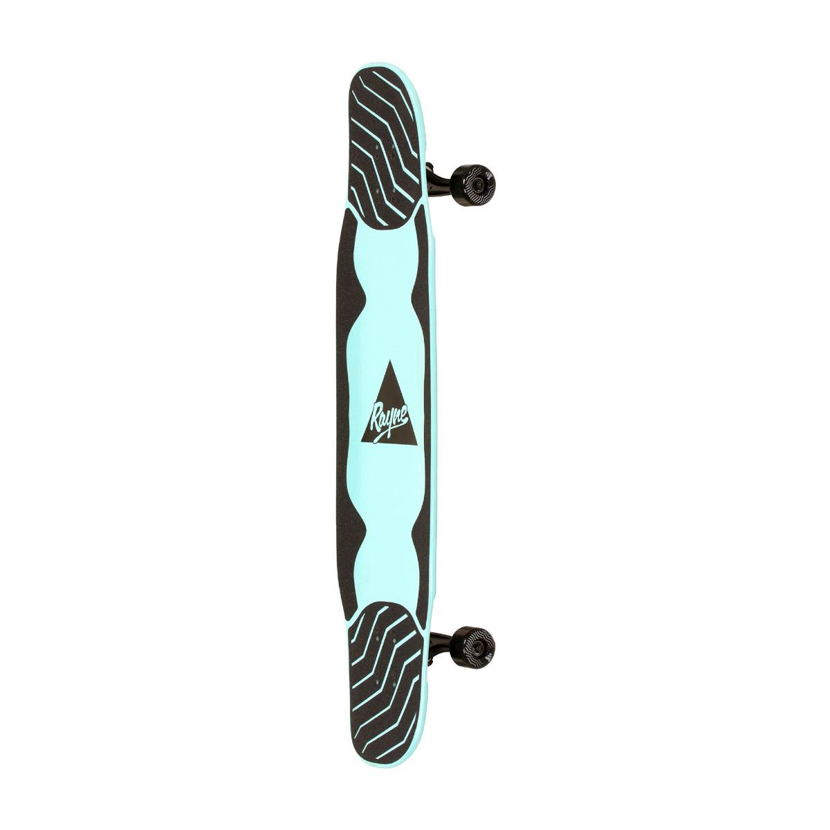 Gray 40" Nae Nae Rayne Complete Longboard Top