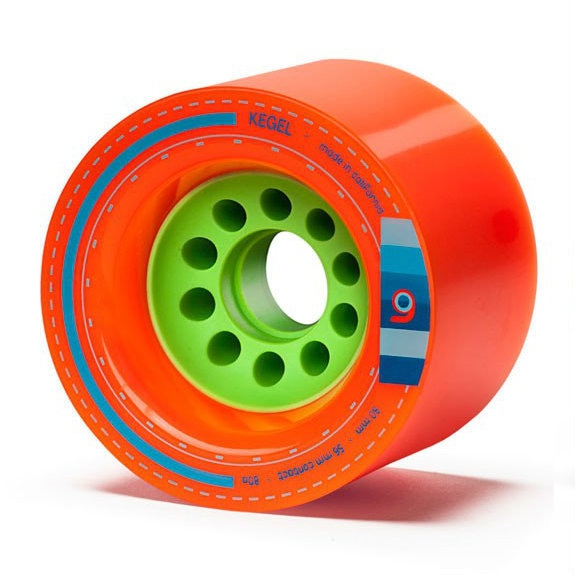 Orangatang 80a Orange Kegel 80mm Longboard Wheels - Blems