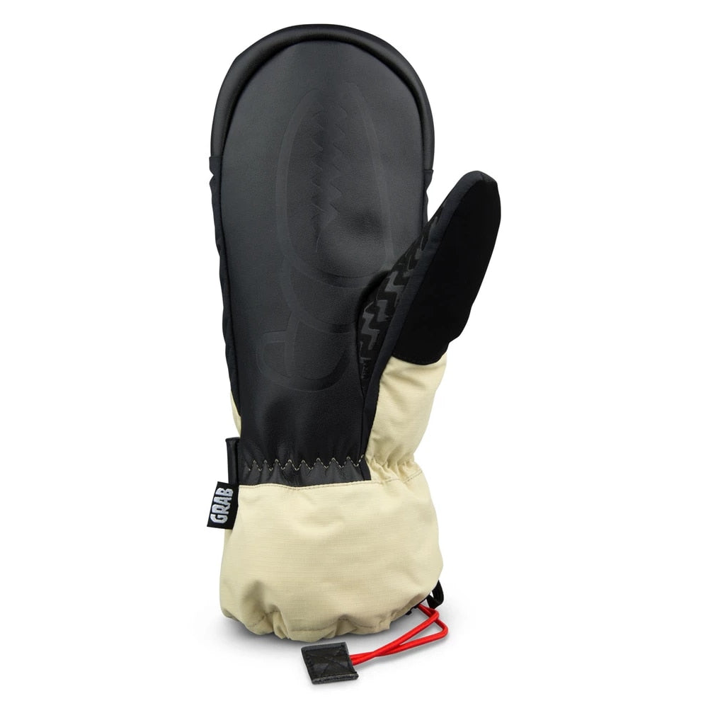 Crab Grab Cinch Mitt Snowboard Mittens - Khaki