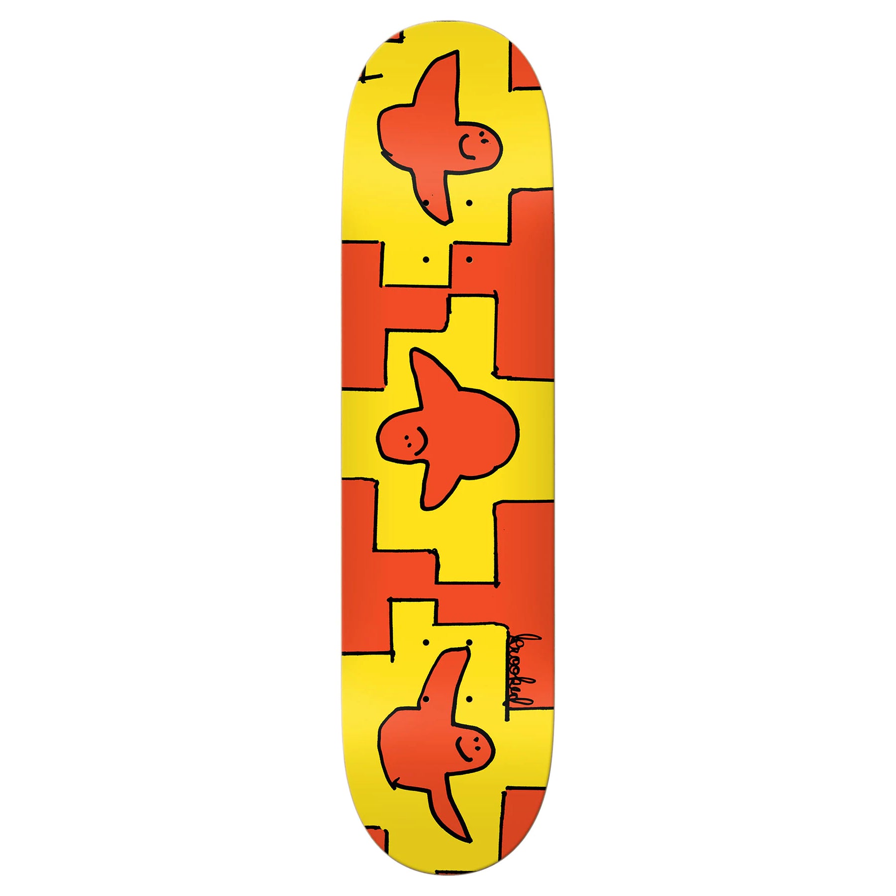 Trio Price Point Krooked Skateboard Deck