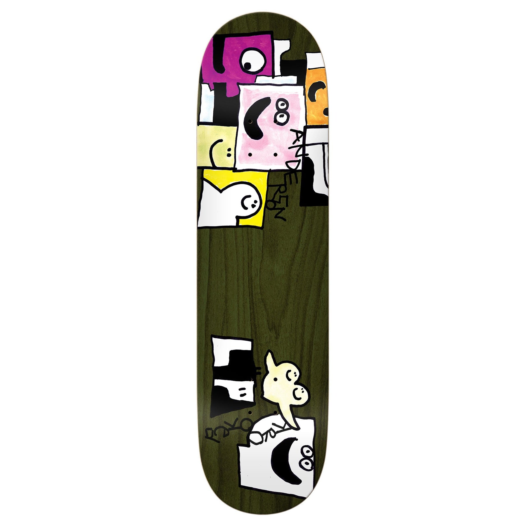 Manderson Jigsaw Skateboard Deck