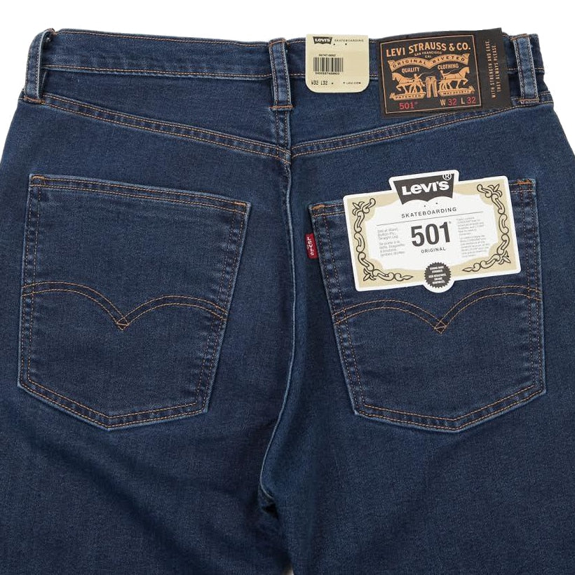 Levi's Skateboarding 501 Original Jeans - Indigo Rinse