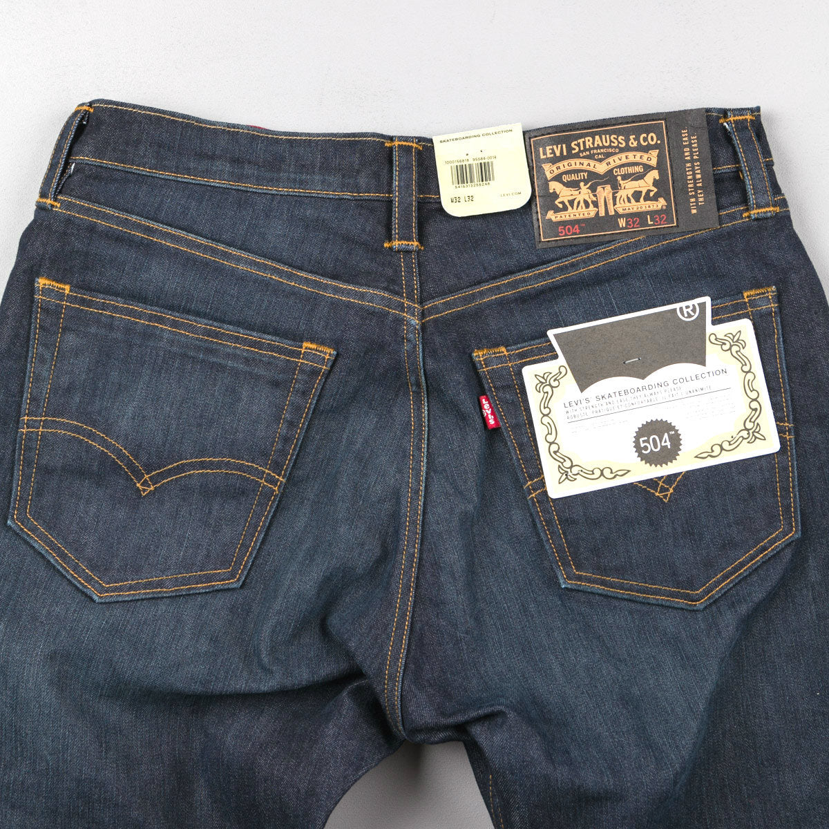 Levi's Skateboarding 504 Regular Straight Jeans - Soma