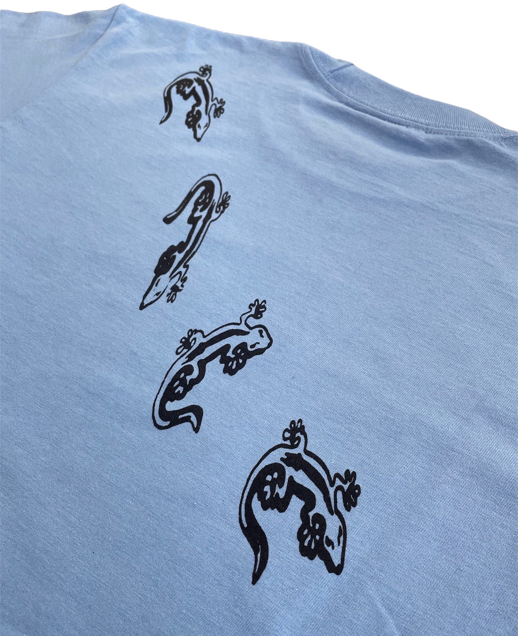 Blue Lizard Smooth T-Shirt Detail