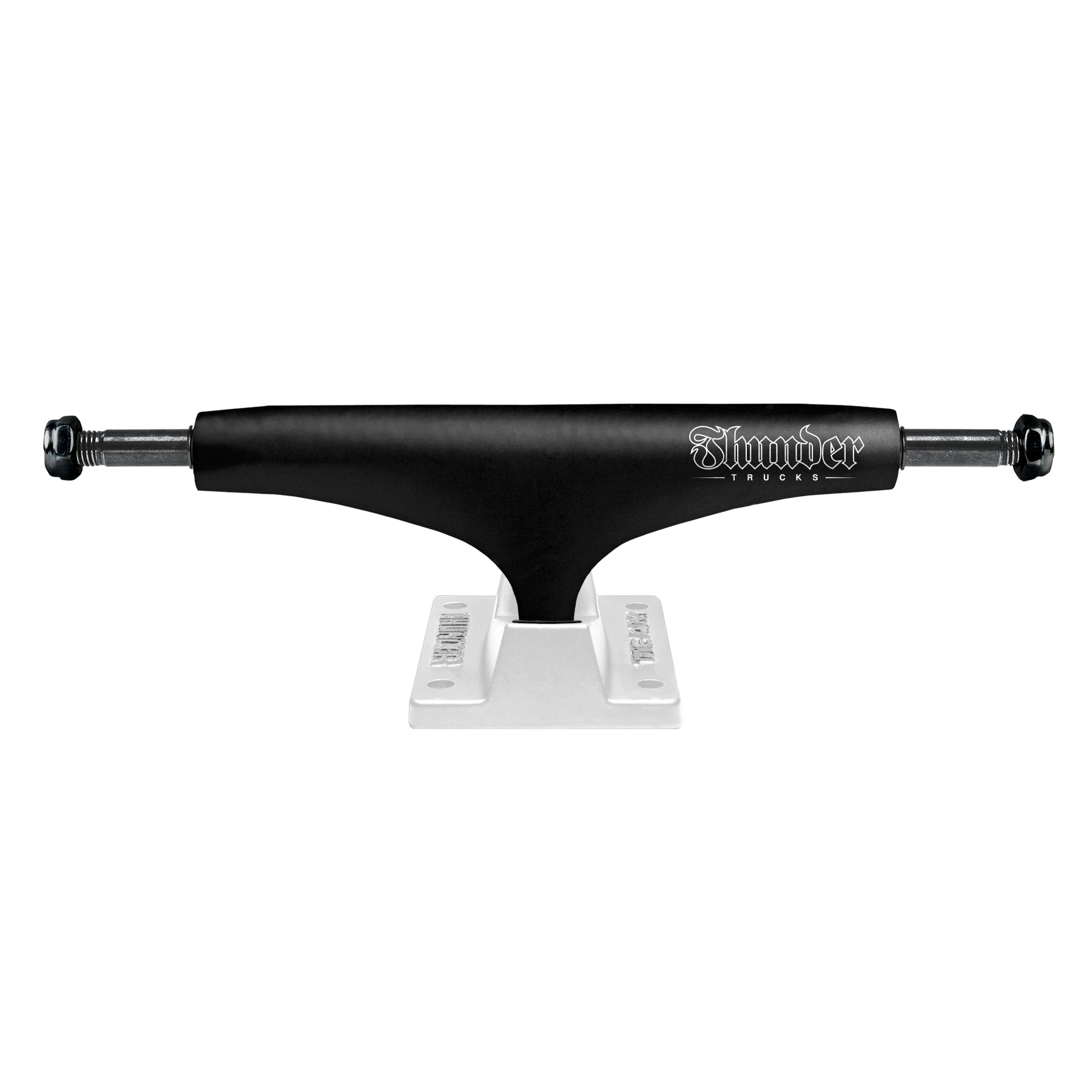 Matte Black Onyx Thunder Skateboard Trucks