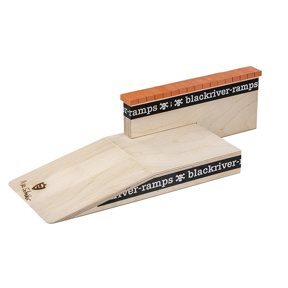 Blackriver Ramps Mike Schneider Fingerboard Loading Dock III Brick Ledge