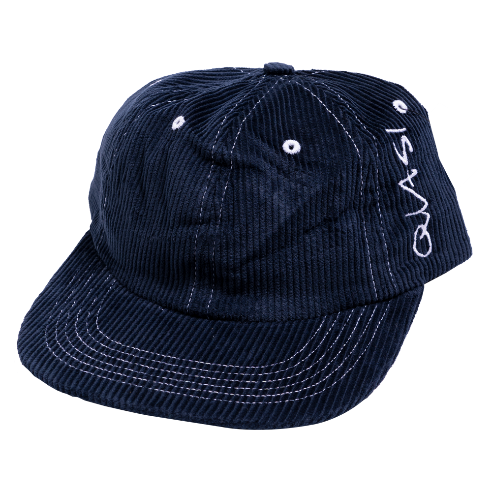 Navy Scribble Quasi Corduroy Hat