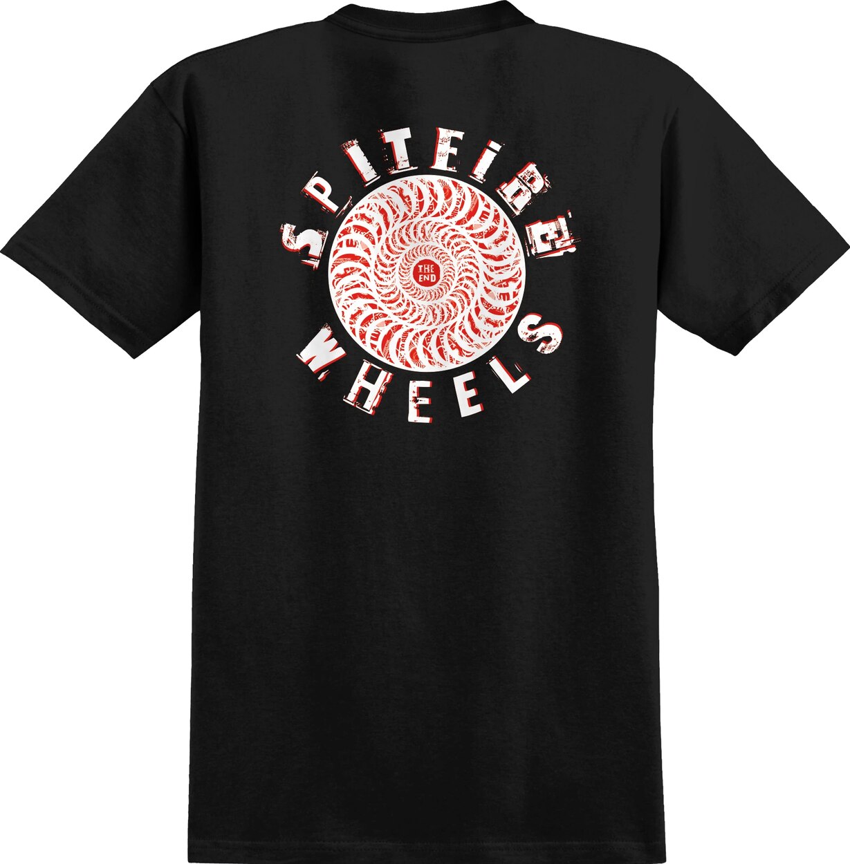 Spitfire OG Ransom Classic Tee - Black/Red