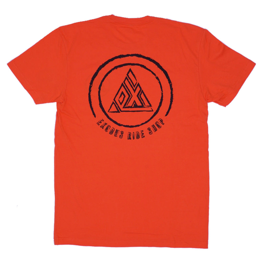 Exodus Distressed Tee - Orange