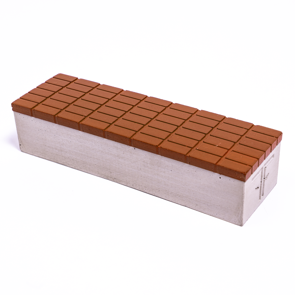 Burnt Orange Foul Fingers Fingerboard Brick Box