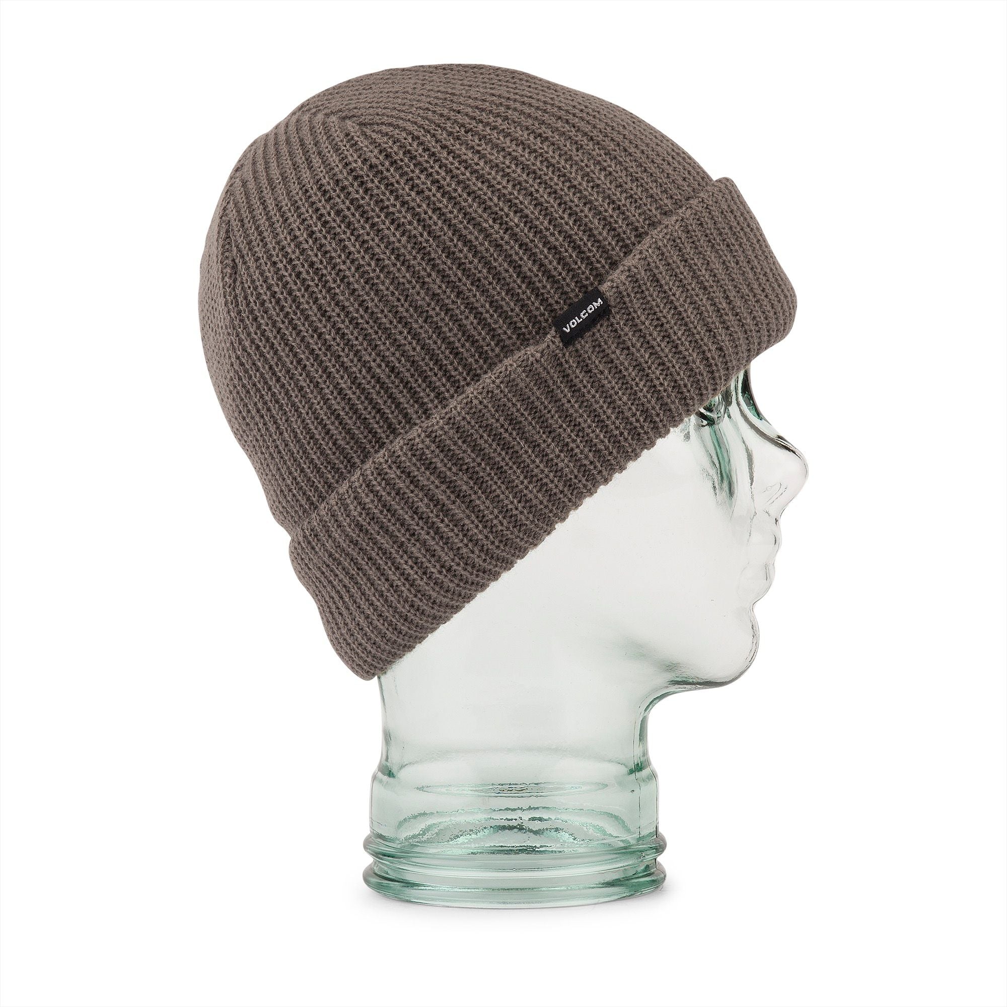 Dark Teak Sweep Lined Volcom Beanie