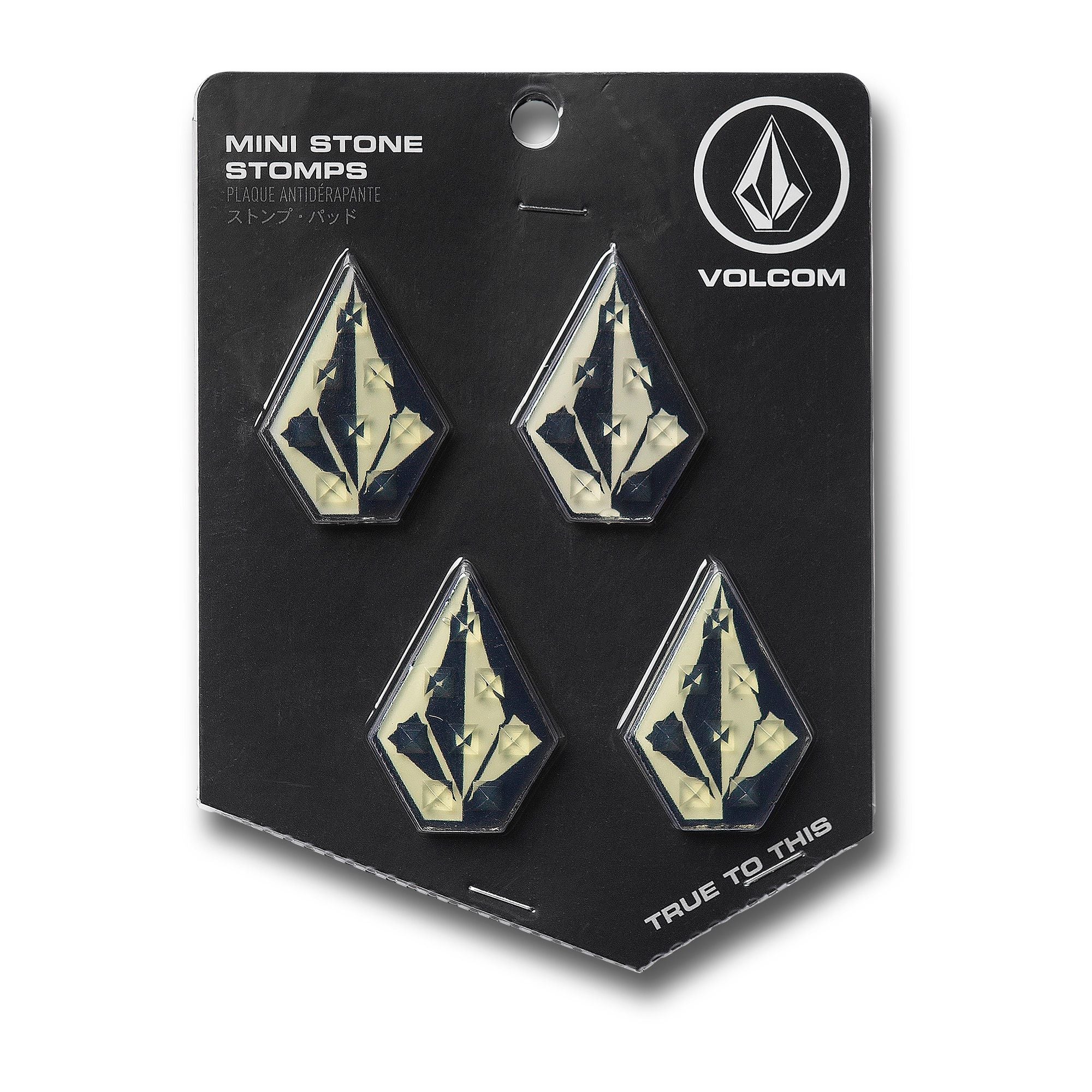 Black Mini Stone Volcom Snowboard Stomp Pads