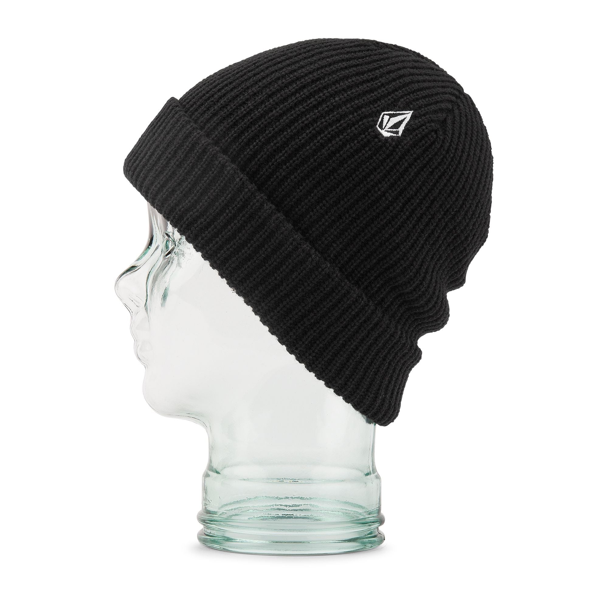 Black Volcom Sweep Beanie