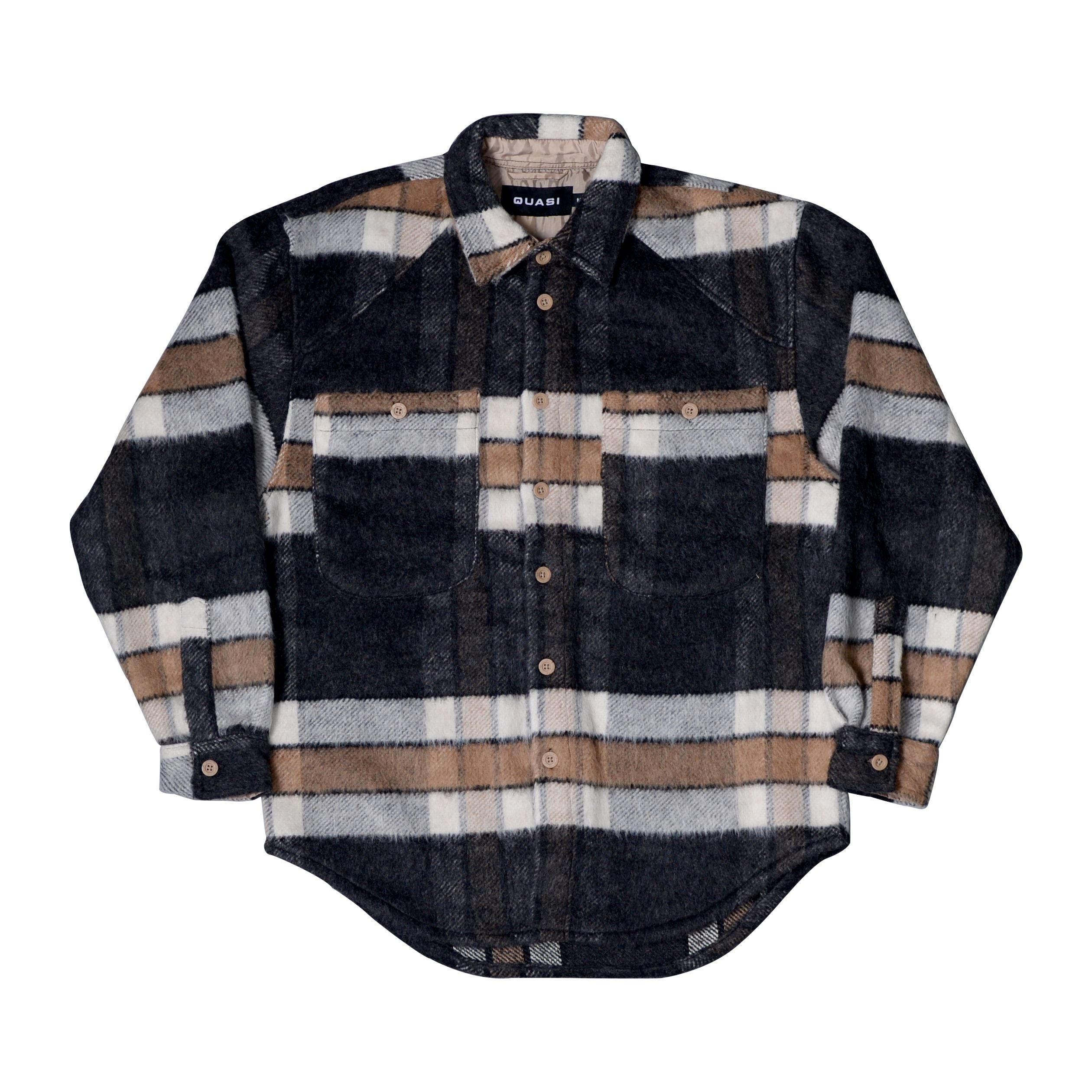 Tan Eco Quasi Skateboards Flannel