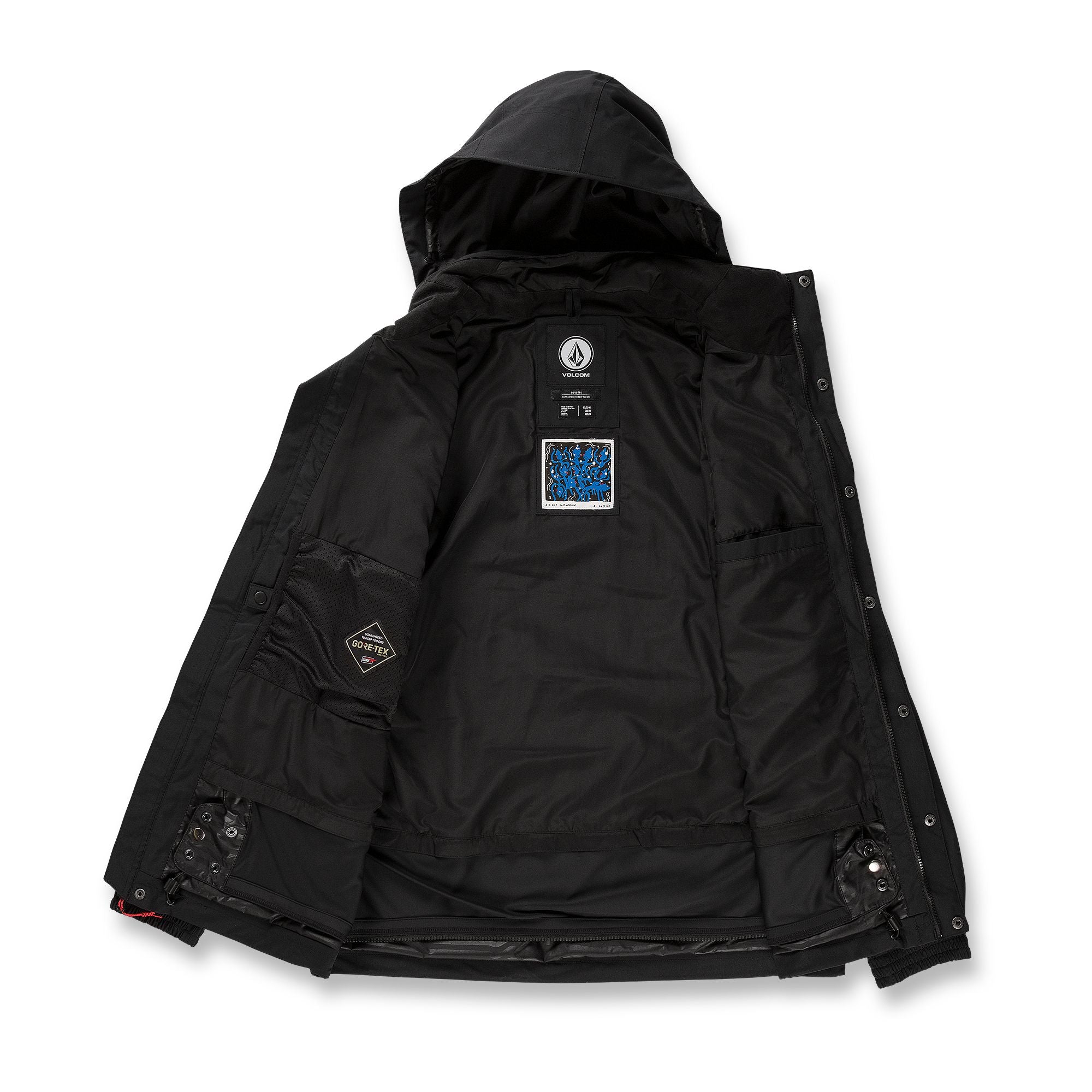 Arthur Longo Gore-Tex Volcom Snowboard Jacket Inside