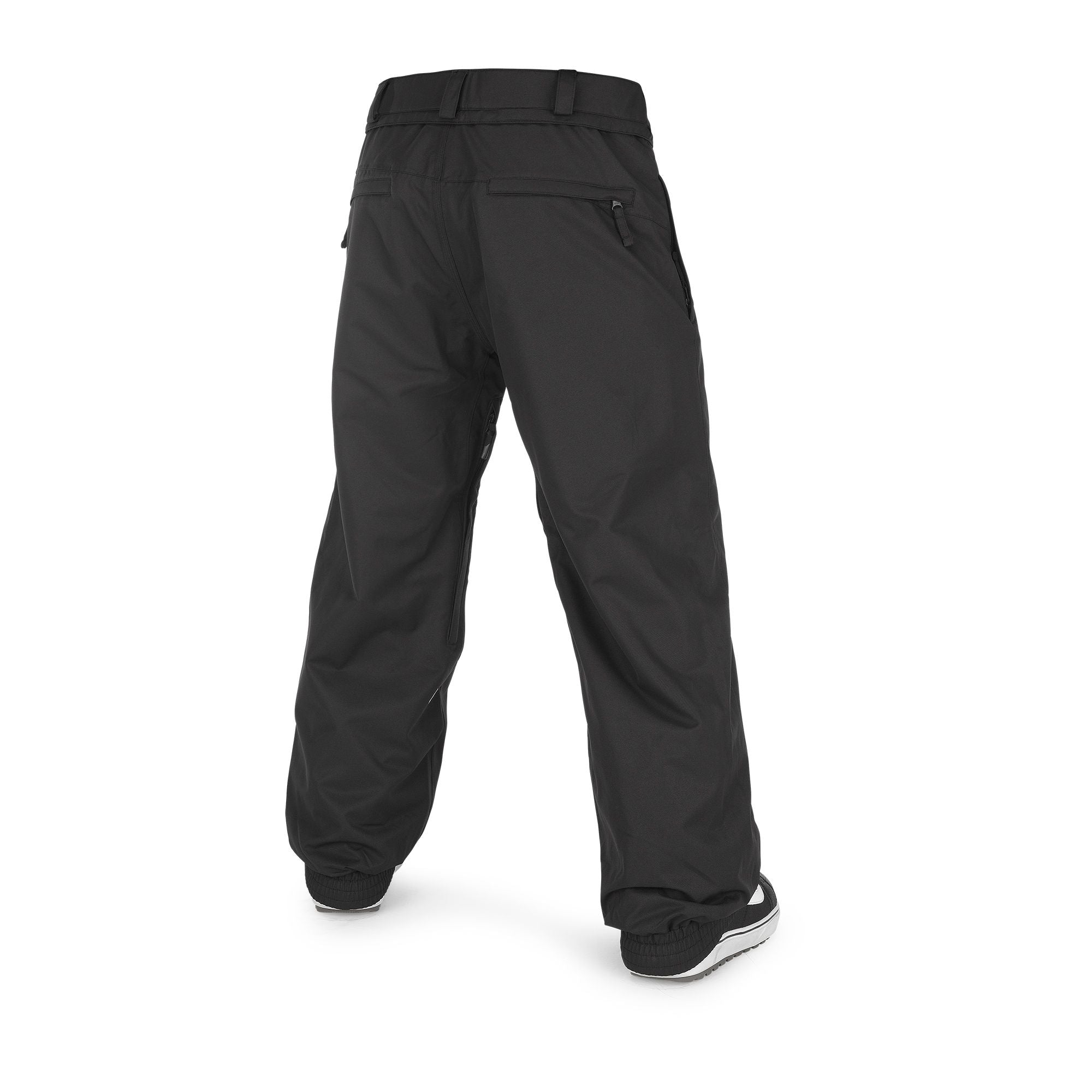 2023 Black Arthur Volcom Snow Pants Back