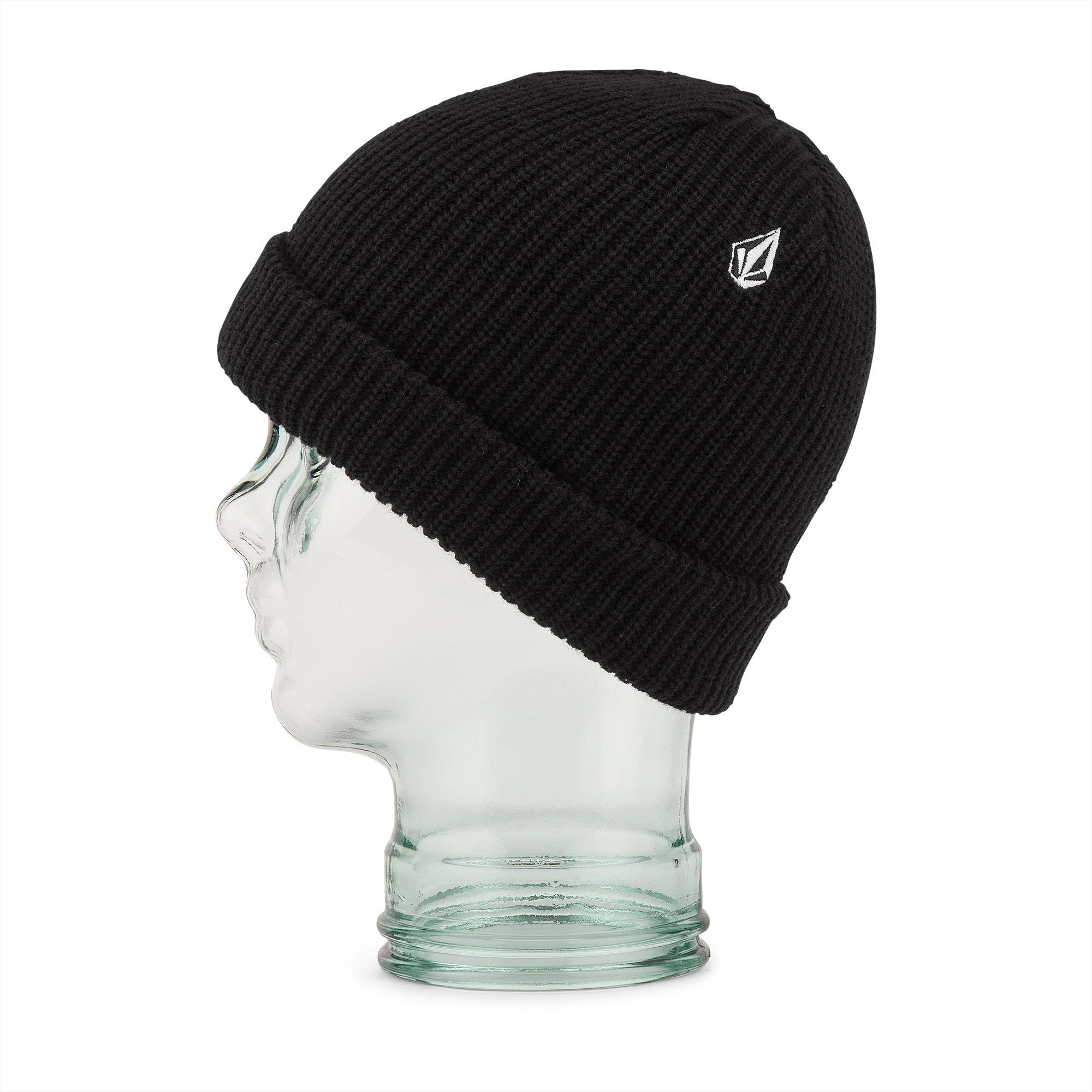 Black Volcom Sweep Beanie