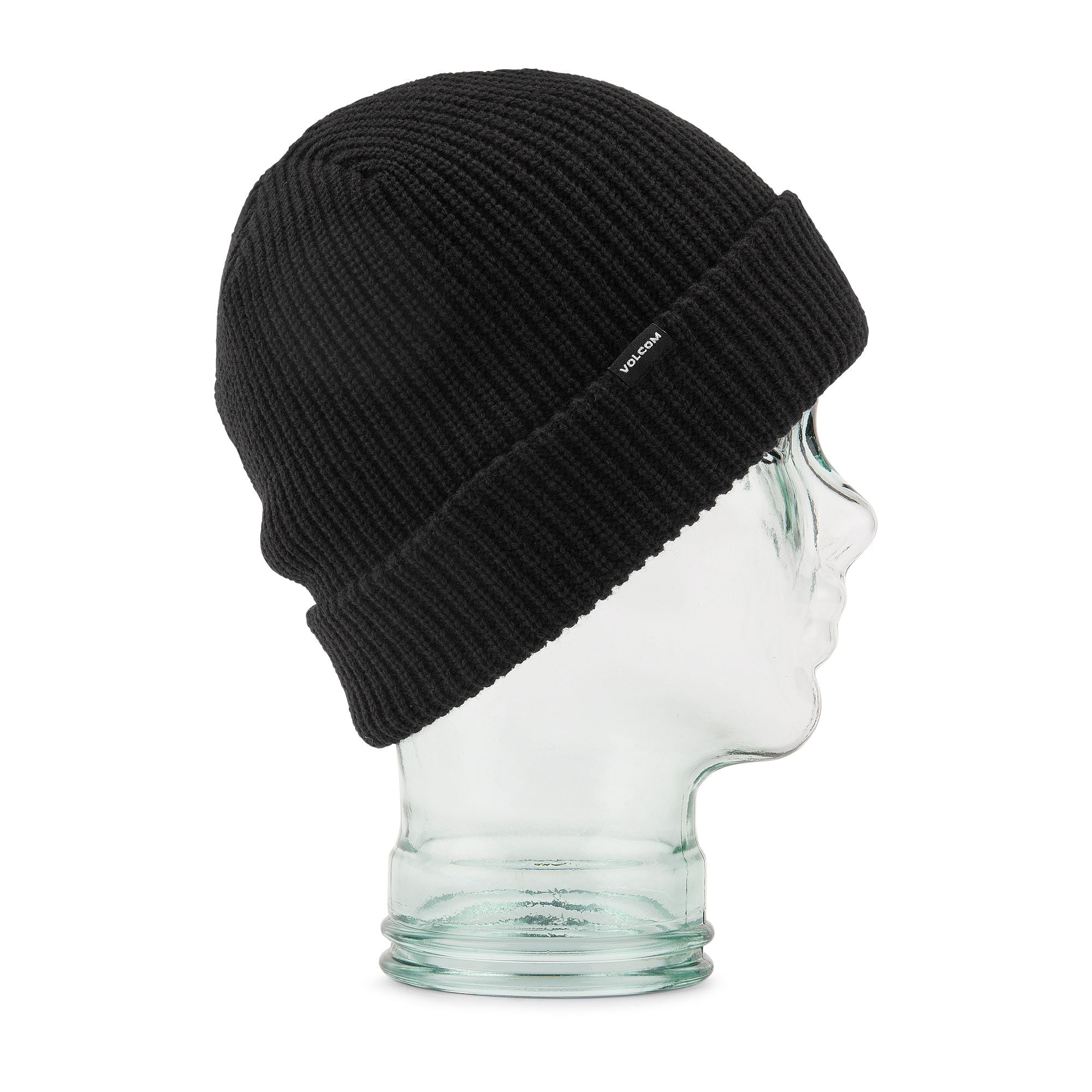 Black Volcom Sweep Beanie