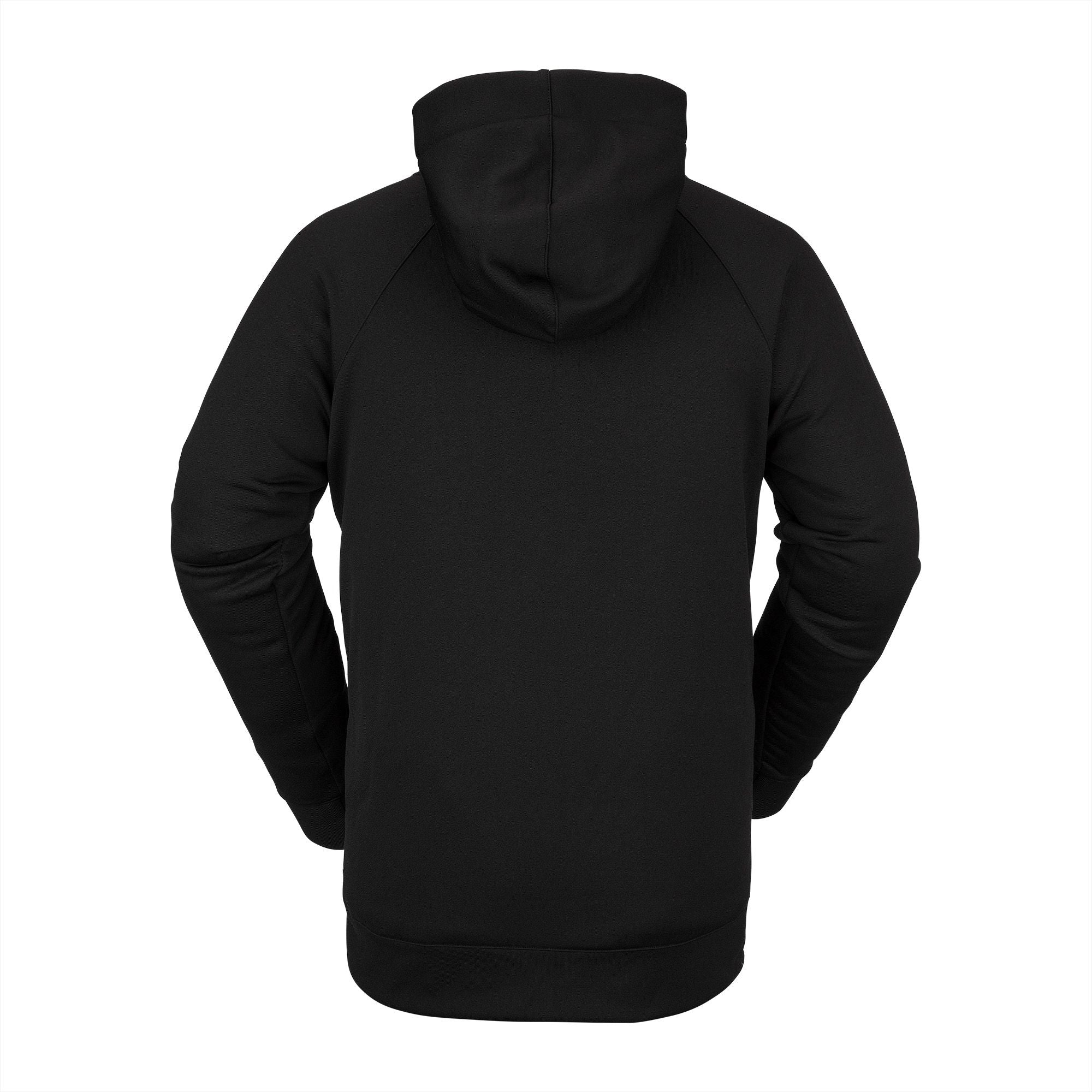 Black Hydro Volcom Riding Hoodie Back