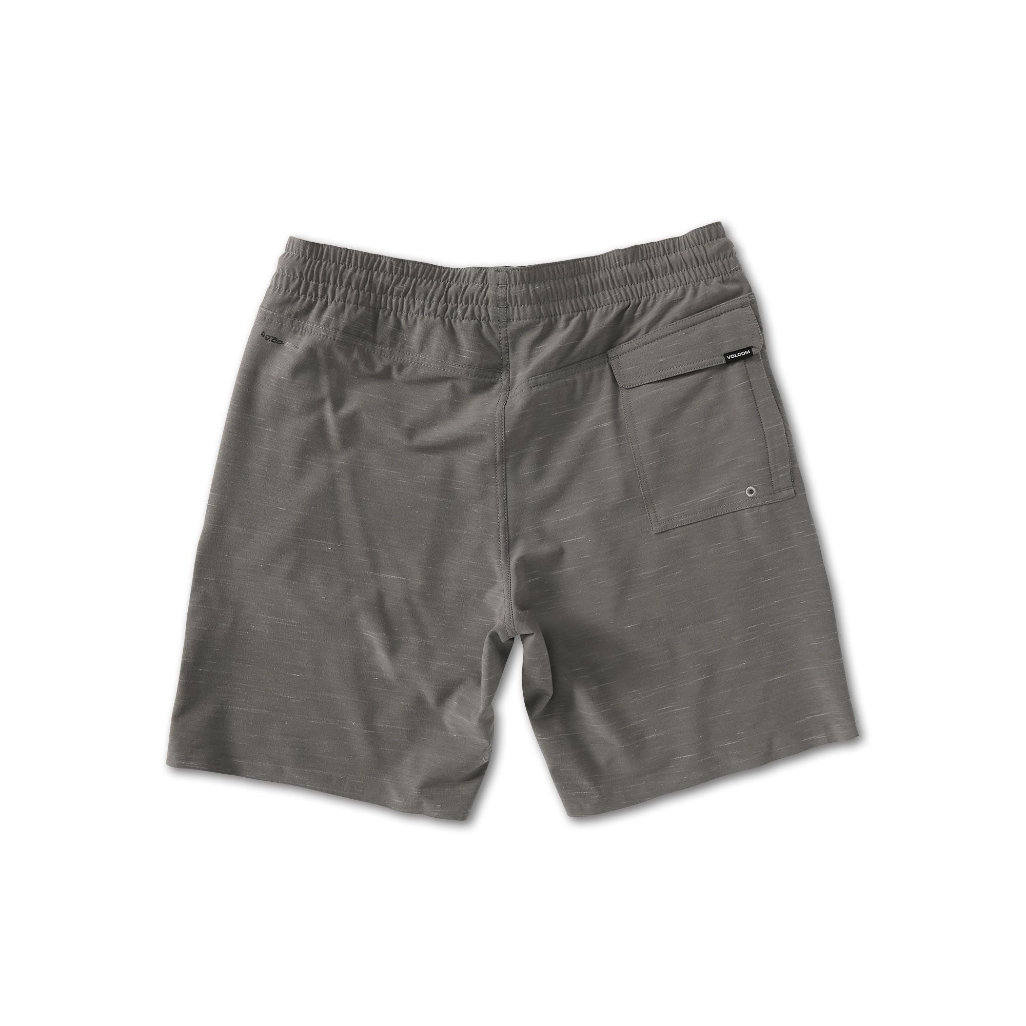 Dark Charcoal Packasack Volcom Lite Shorts Back