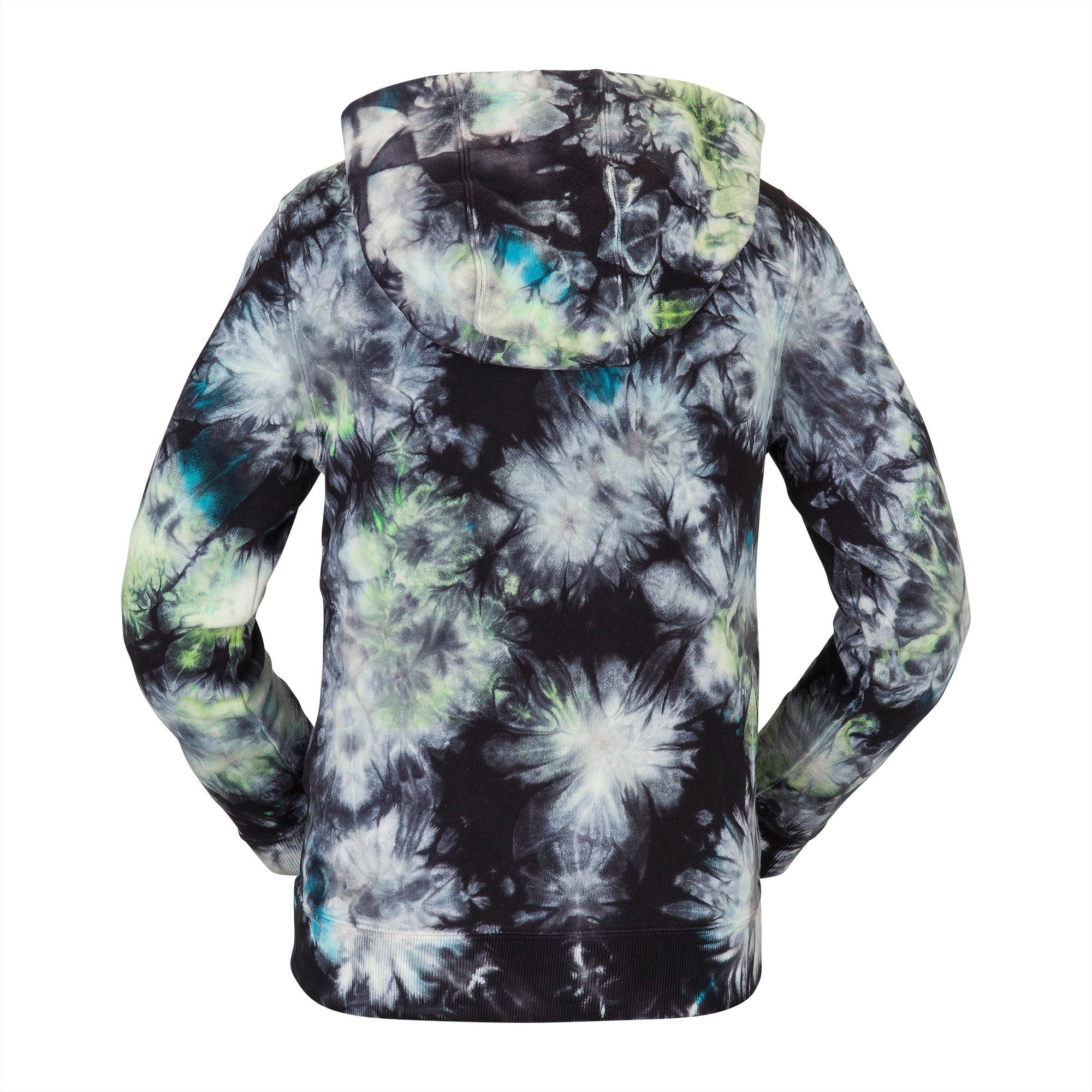 Tie Dye Kids Hotlapper Volcom Fleece Hoodie Back