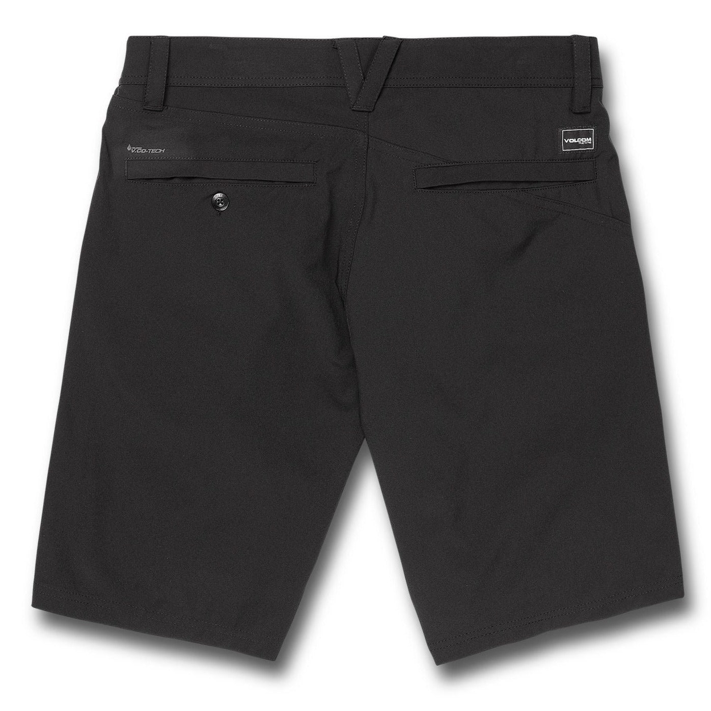 Black Frickin Cross Shred Volcom Shorts Back