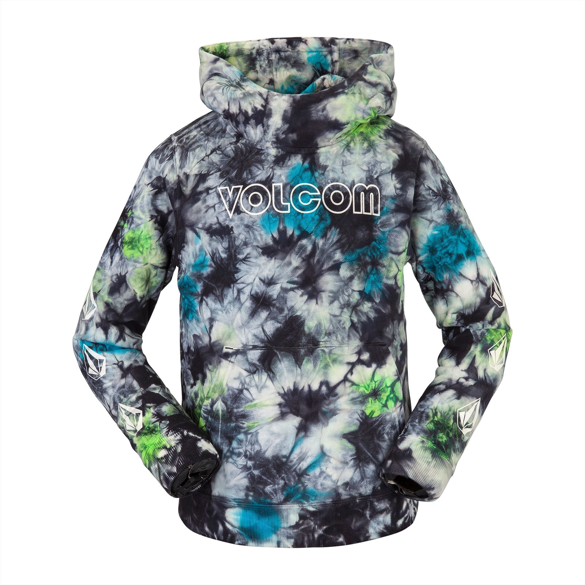 Tie Dye Kids Hotlapper Volcom Fleece Hoodie