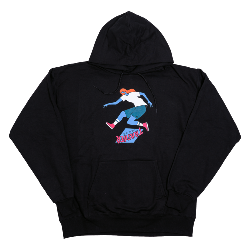 Black Parra x Thrasher Tre Hoodie