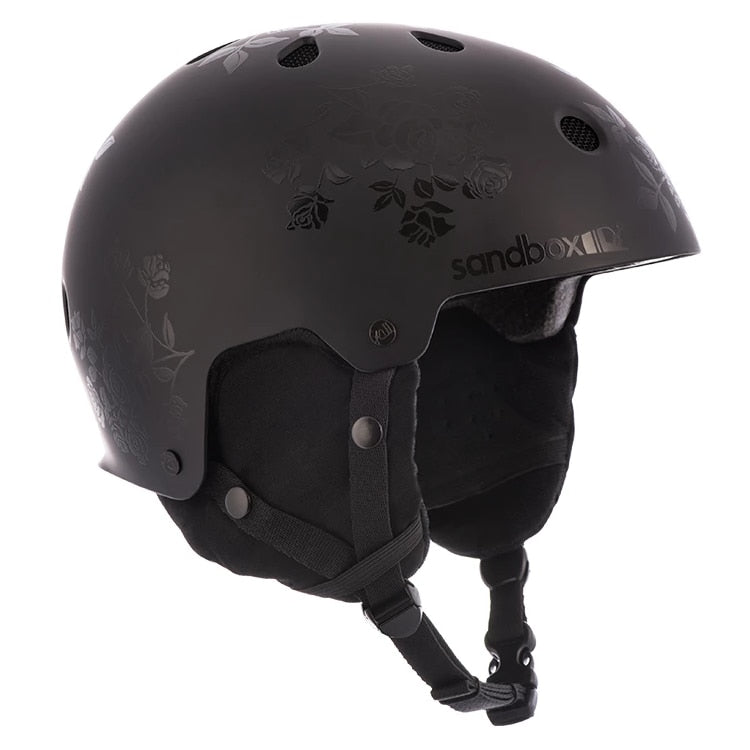 Sandbox Legend Snowboard Helmet - Black Roses