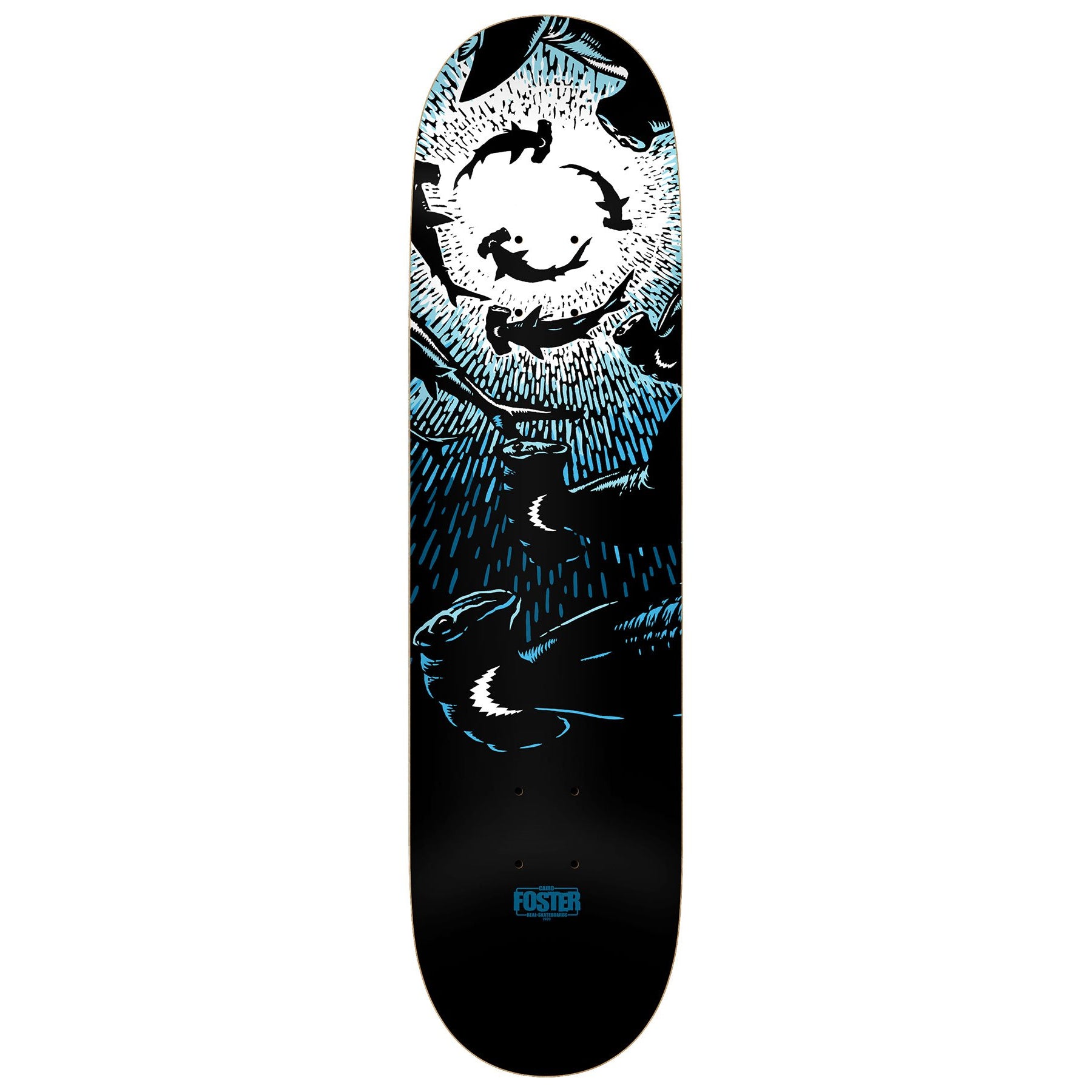 Cairo Foster Hammerhead Real Skateboard Deck