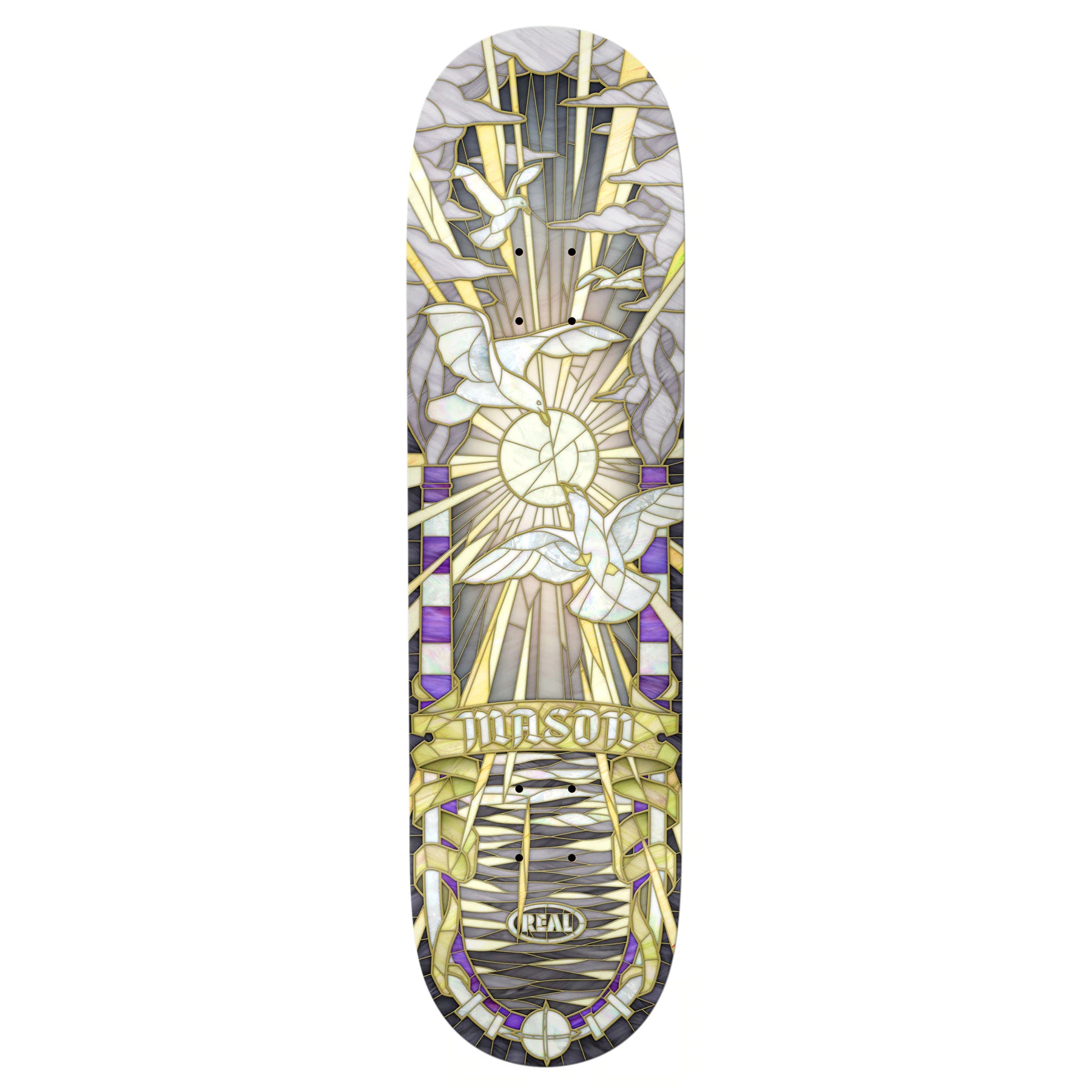 Mason Silva Cathedral II Real Skateboard Deck