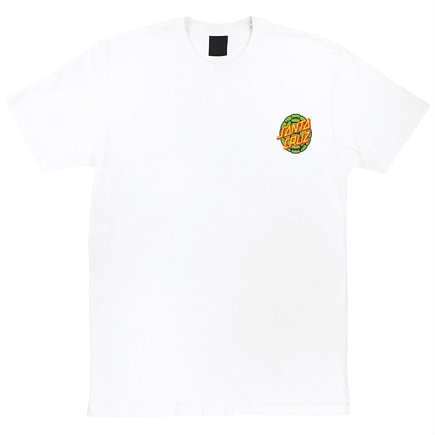 Santa Cruz X TMNT Turtle Power T-Shirt - White