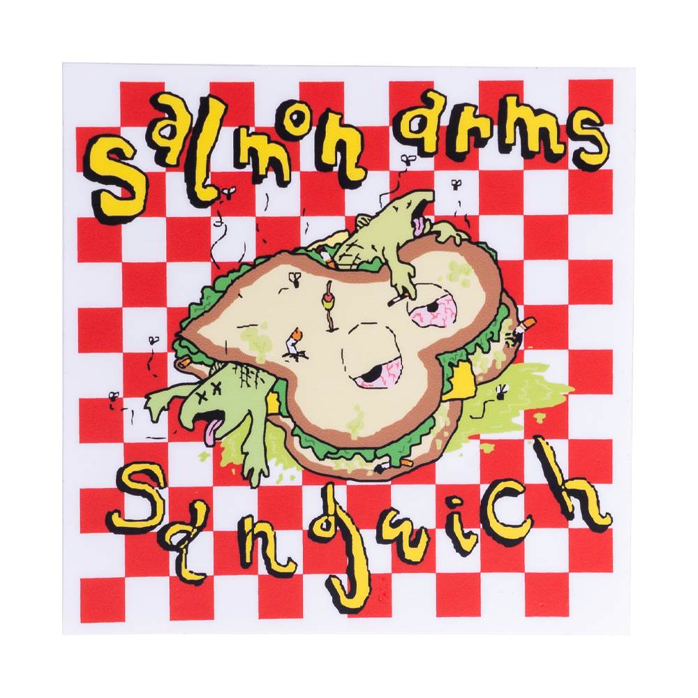 Sangwich Salmon Arms Sticker