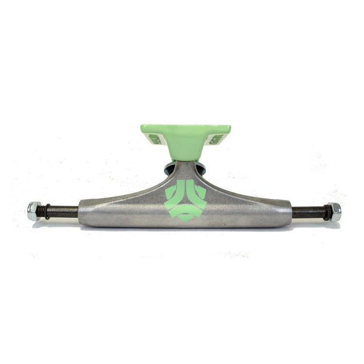 Green Sendai Mag Mid Destructo D1 Skateboard Trucks