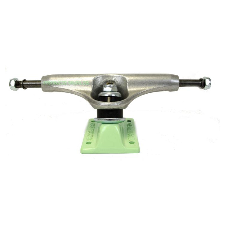 Green Sendai Mag Mid Destructo D1 Skateboard Trucks