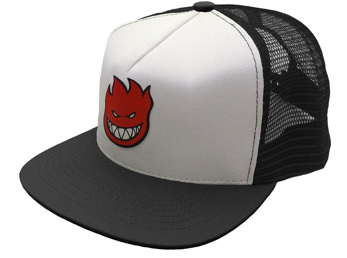 White Bighead Fill Spitfire Trucker Hat