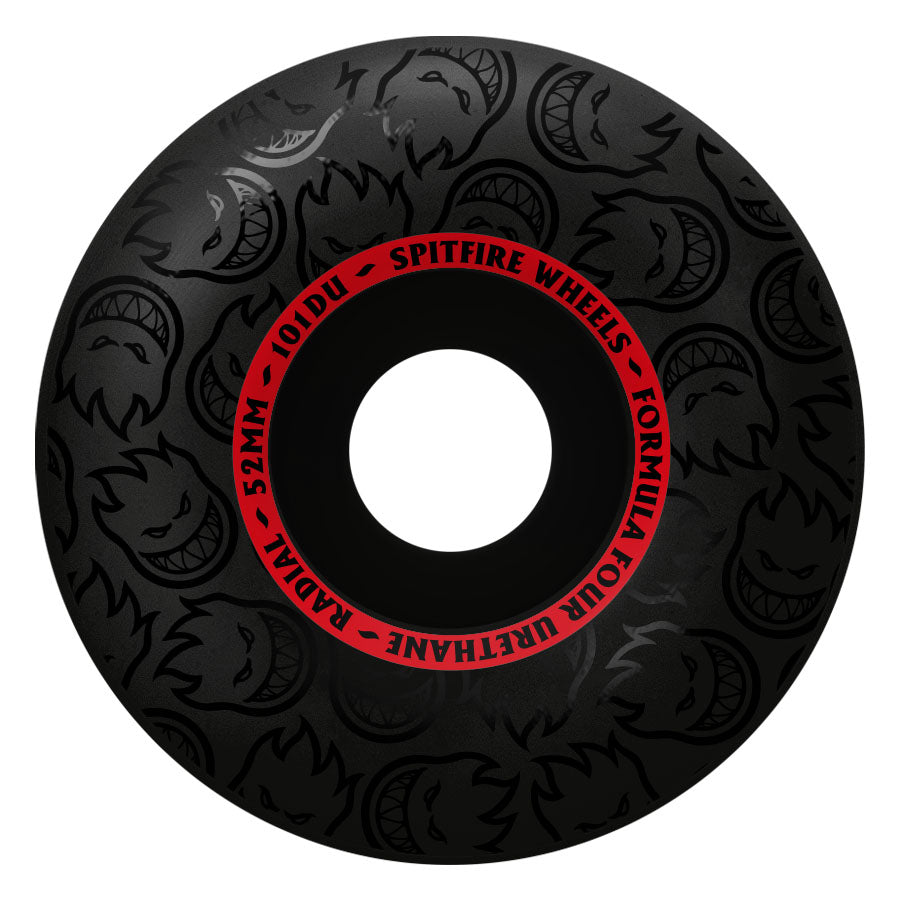 Blackout Radial 101D Spitfire Formula Four Skateboard Wheels