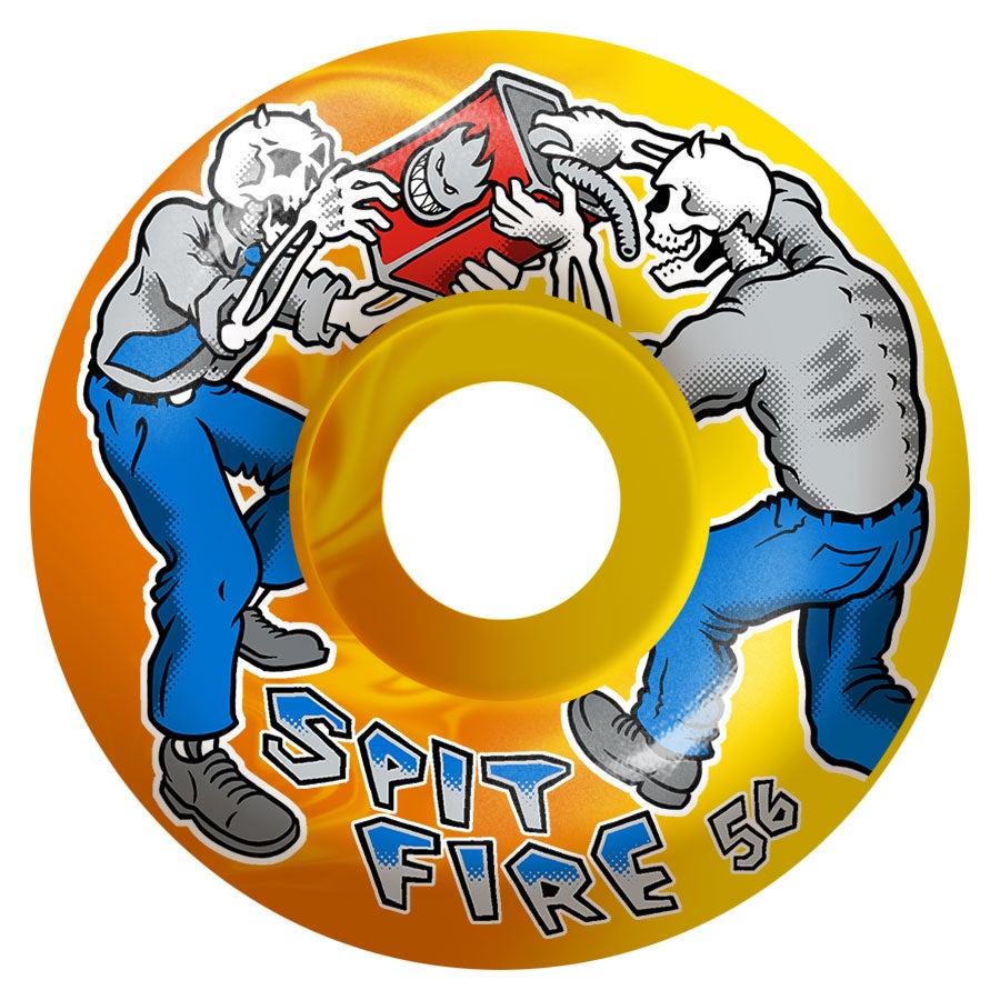 Team Firefight 99d Classic Swirl Spitfire Skateboard Wheels