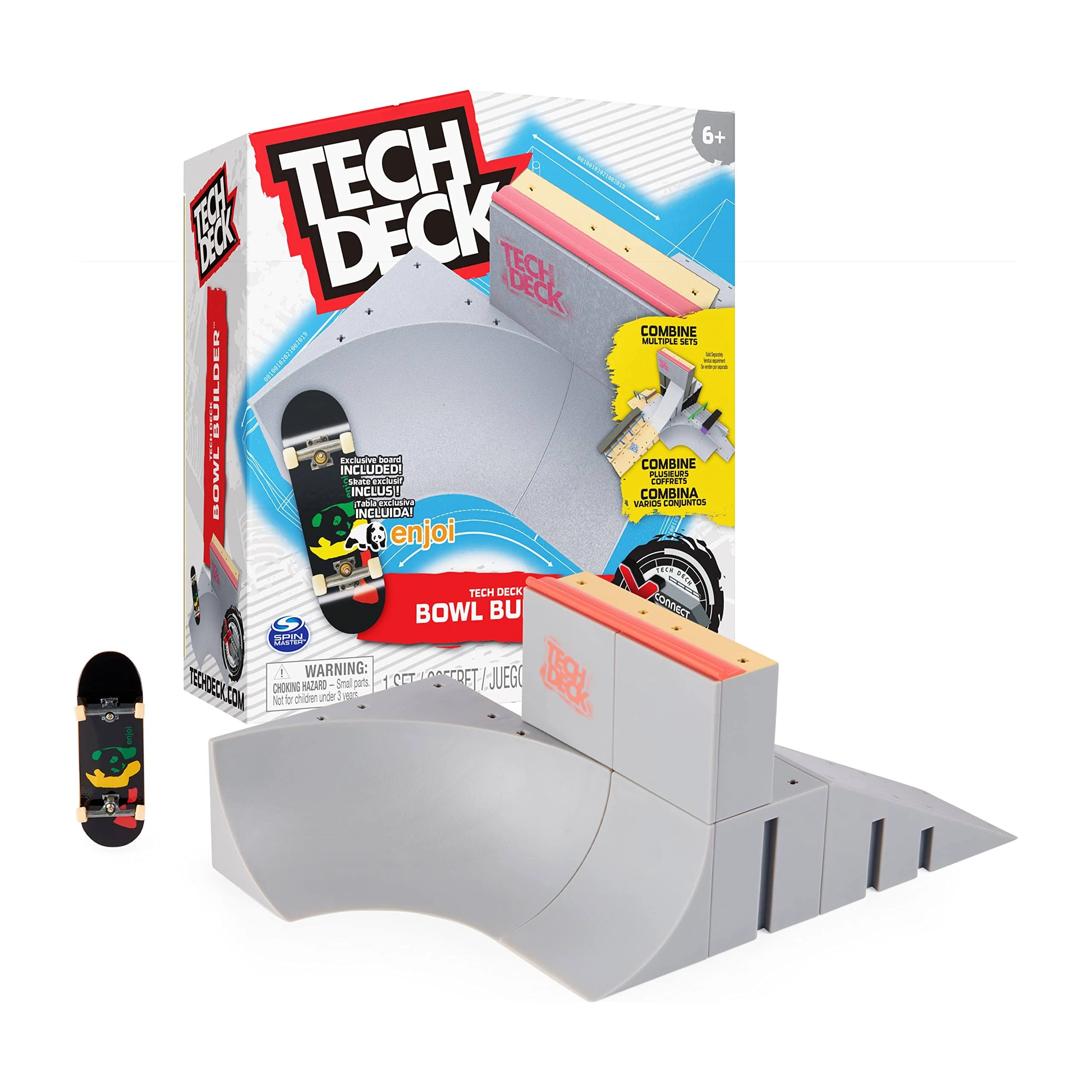 Bowl Builder Tech Deck Fingerboard Ramp