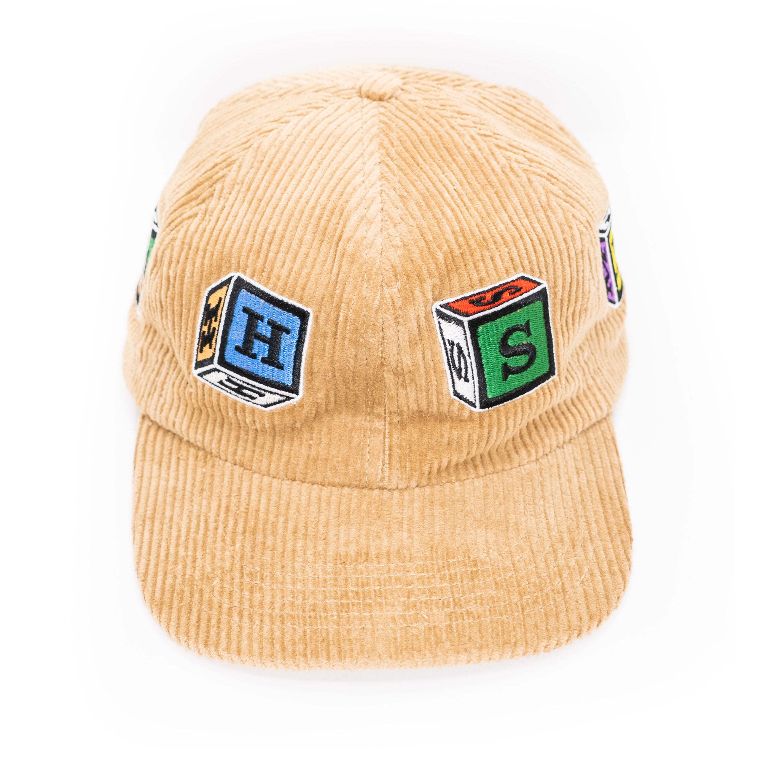 Smooth Toy Blocks Corduroy Cap - Khaki