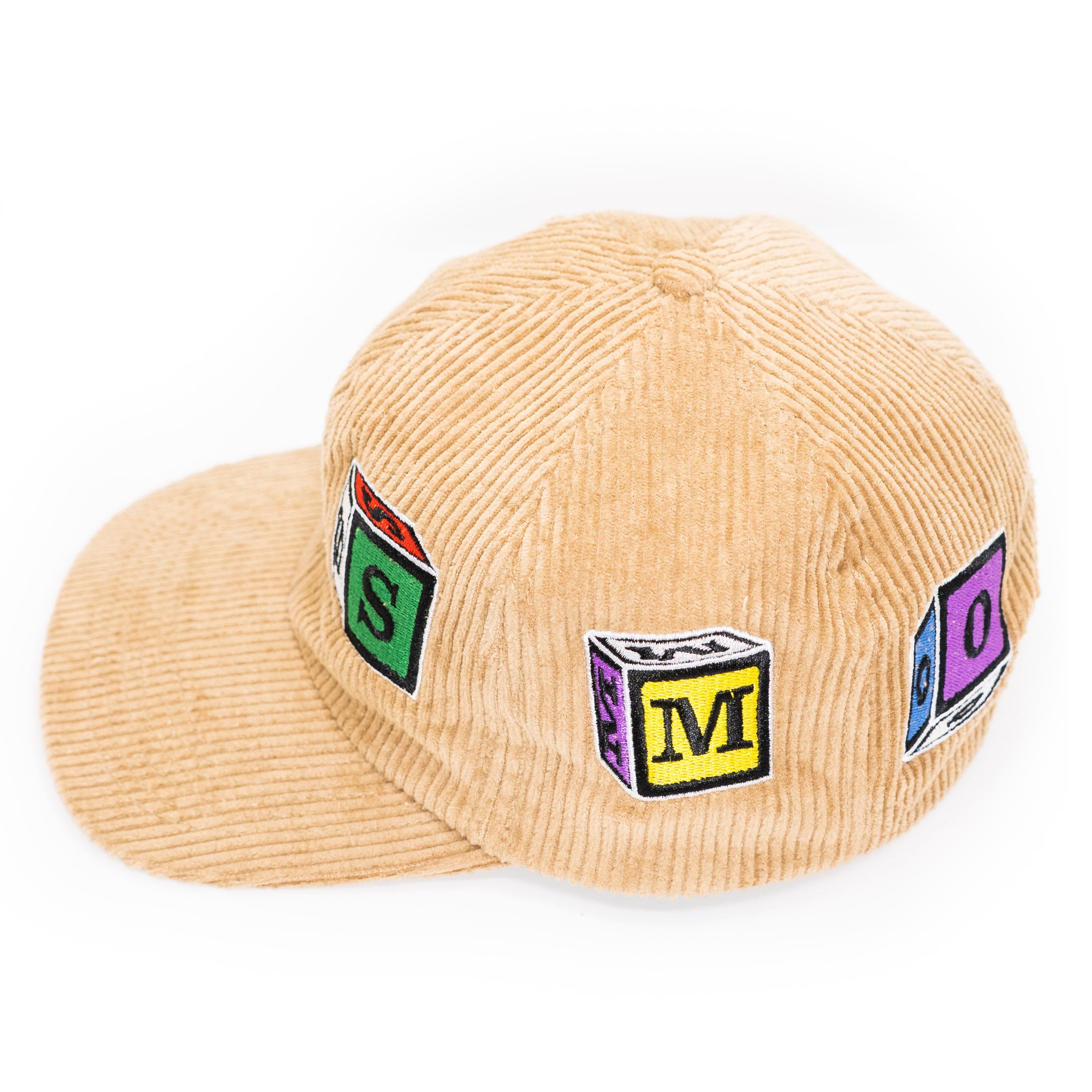 Smooth Toy Blocks Corduroy Cap - Khaki