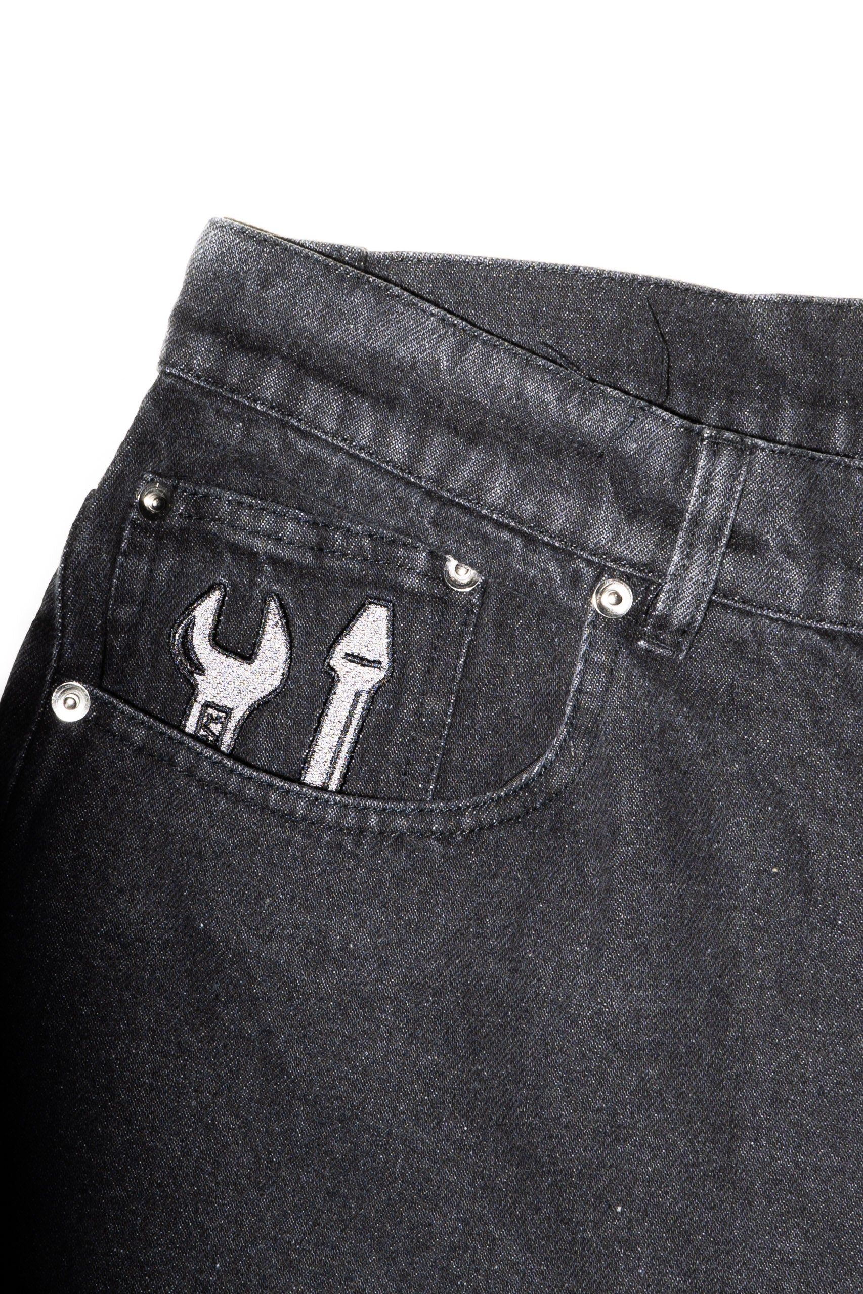 Smooth Summer21 Baggy Denim Detail 1