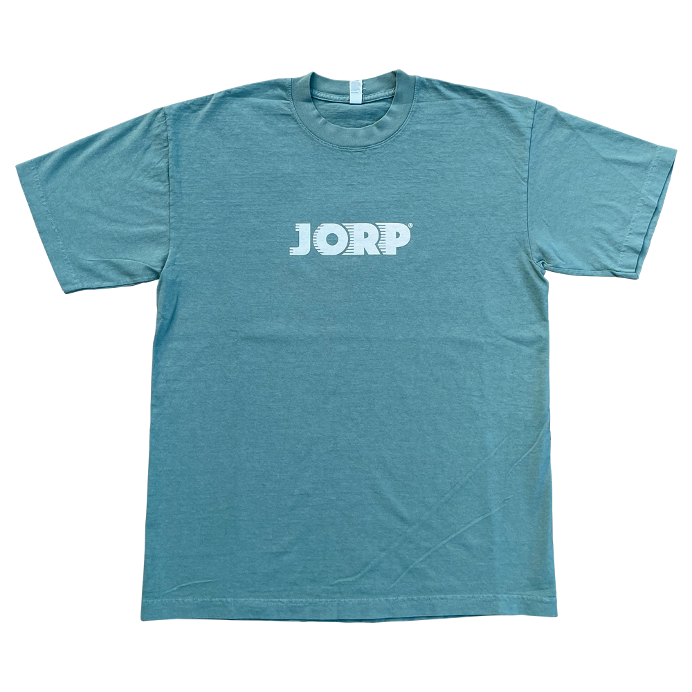 Jorp Speed Logo Tee - Seafoam Green